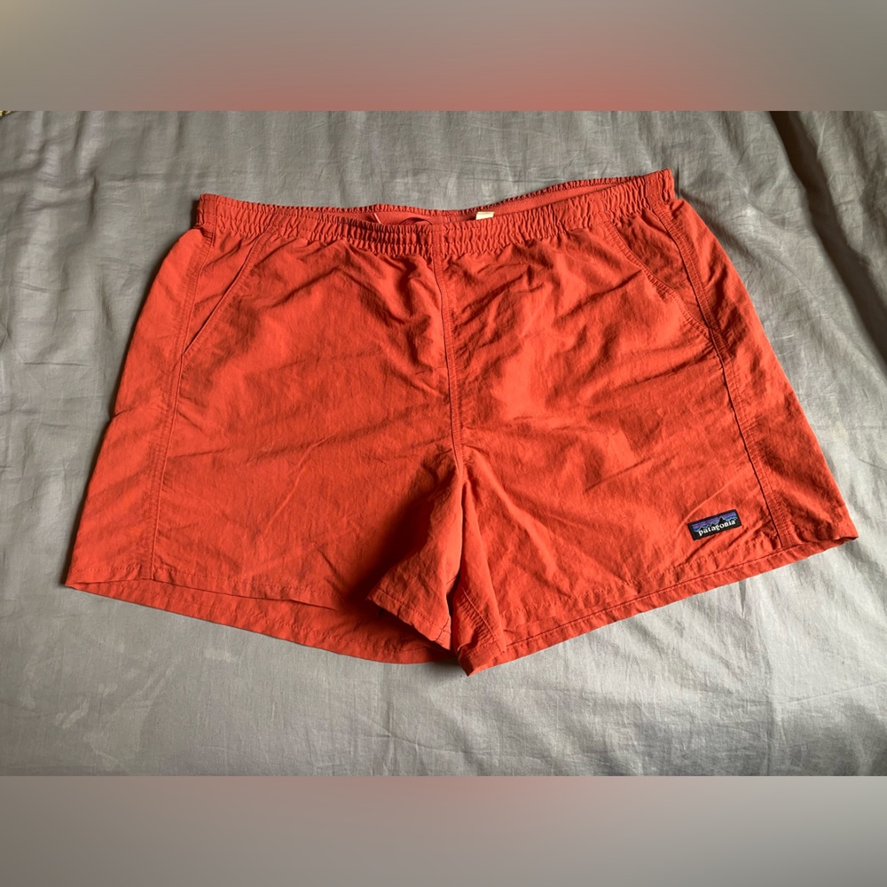 Patagonia Orange Shorts
